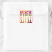 Motivierend Bodybuilding Gym Sticker (Tasche)