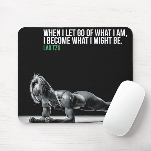 Motivierend Bodybuilding Mousepad (Mit Mouse)