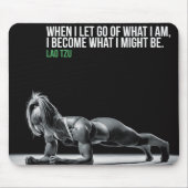 Motivierend Bodybuilding Mousepad (Vorne)