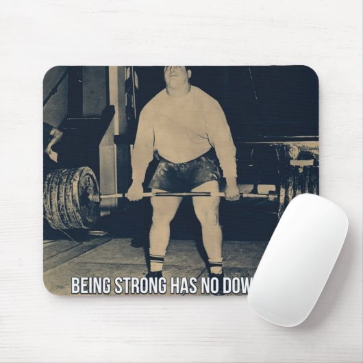 Motivierend Bodybuilding Mousepad (Mit Mouse)