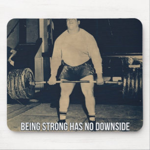 Motivierend Bodybuilding Mousepad