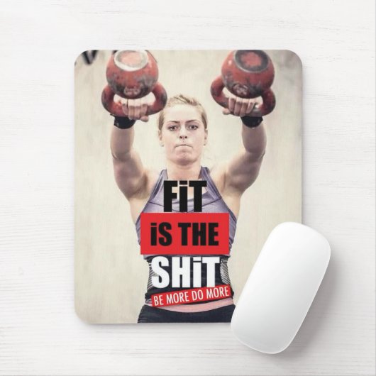 Motivierend Bodybuilding Mousepad (Mit Mouse)