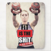 Motivierend Bodybuilding Mousepad (Vorne)