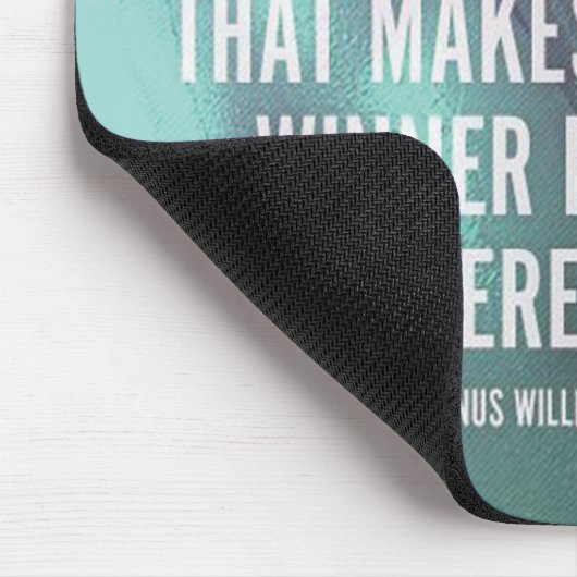 Motivierend Bodybuilding Mousepad (Ecke)