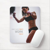 Motivierend Bodybuilding Mousepad (Mit Mouse)
