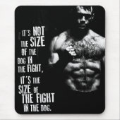 Motivierend Bodybuilding Mousepad (Vorne)