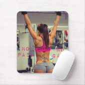 Motivierend Bodybuilding Mousepad (Mit Mouse)