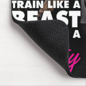 Motivierend Bodybuilding Mousepad (Ecke)