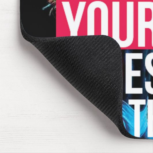 Motivierend Bodybuilding Mousepad (Ecke)