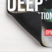 Motivierend Bodybuilding Mousepad (Ecke)