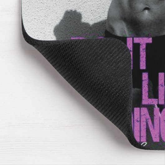 Motivierend Bodybuilding Mousepad (Ecke)