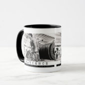 Motivierend Bodybuilding Tasse (Vorderseite Links)