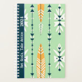 MOTIVIEREND BOHO-PATTERN-DESIGN PLANER (Vorderseite)