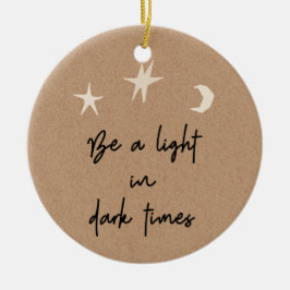 Motivierend Boho Stars Moon Kleine Geschenk Keramik Ornament