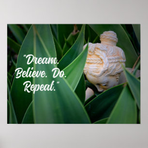 Motivierend Buddha Poster