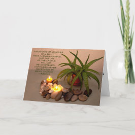 Motivierend Buddha Zitat Stillleben Foto Karte