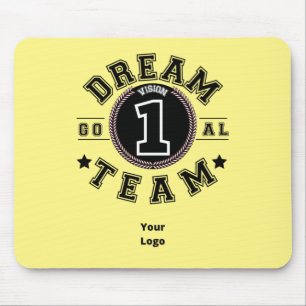 Motivierend Büro für kundenspezifische Logokombina Mousepad
