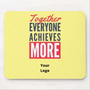 Motivierend Büro für kundenspezifische Logokombina Mousepad