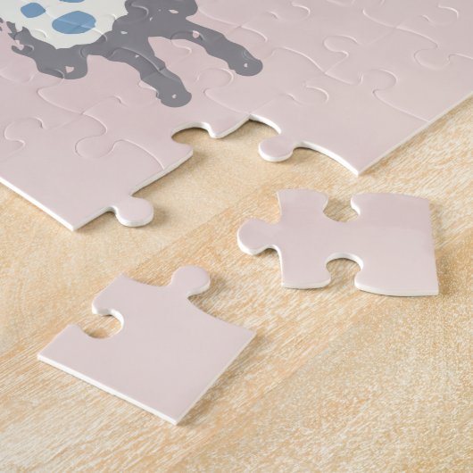 Motivierend Butterfly-Meldung Illustriert Puzzle (Seite)