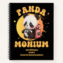 Motivierend Chibi Kawaii Panda Name School Jahr