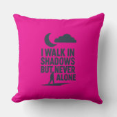 Motivierend Christliches Kissen - "Ich gehe in Sch (Vorderseite)