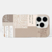 Motivierend Collage Case-Mate iPhone Hülle (Rückseite (Horizontal))