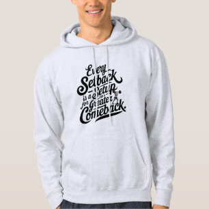 Motivierend Comeback Hoodie