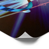 Motivierend Cyclientposter mit einem Zitat Poster (Ecke)