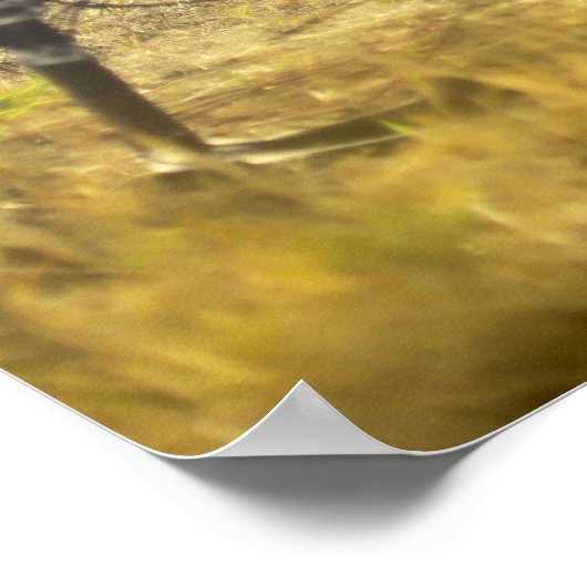 Motivierend Cycling Print - individuell anpassbare Poster (Ecke)