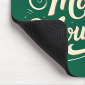 Motivierend Design für behaltend bewegende Berge Mousepad (Ecke)