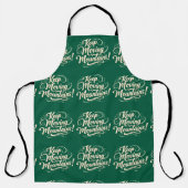 Motivierend Design für behaltend bewegende Berge Schürze (Vorderseite)