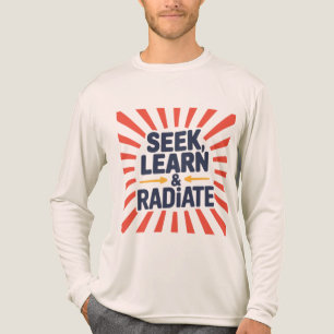 Motivierend Designer-T-Shirt Tri-Blend Shirt