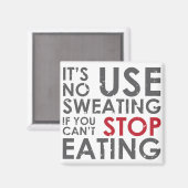 Motivierend Diätangebot Magnet (Vorderseite/Rückseite)