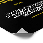 Motivierend Erfolgsangebot Poster (Ecke)