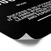 Motivierend Erfolgsangebot Poster (Ecke)