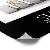 Motivierend Erfolgsposter Poster (Ecke)