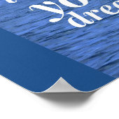 Motivierend Erfolgsposter - Traumhaus Gebäude Poster (Ecke)