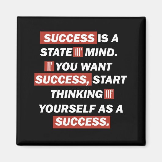 motivierend Erfolgsquoten Magnet (Vorne)