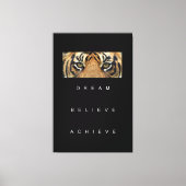 Motivierend Erfolgsziel Modernes Leinwanddruck (Vorderseite)