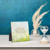 Motivierend Ermutigung der Schrift mit Gänseblümch Fotoplatte (InSitu)