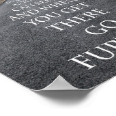 Motivierend Errungenschaften und Ziele Poster (Ecke)