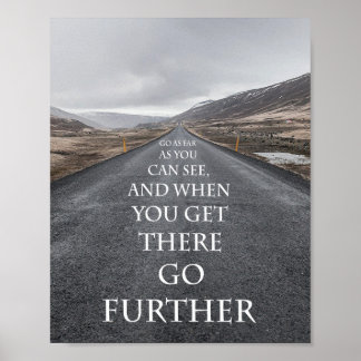 Motivierend Errungenschaften und Ziele Poster