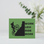 Motivierend Fahren Feiertagspostkarte (Stehend Vorderseite)