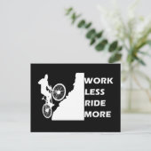 Motivierend Fahren Feiertagspostkarte (Stehend Vorderseite)