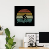Motivierend Fahren Poster (Heimbüro)