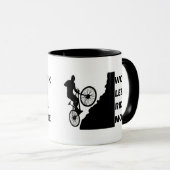 Motivierend Fahren Tasse (VorderseiteRechts)