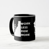 Motivierend Fahren Tasse (Vorderseite Links)