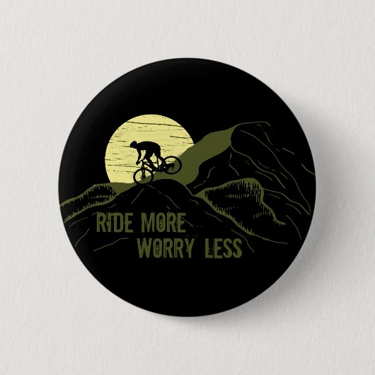 Motivierend Fahrradkurse Button (Vorderseite)