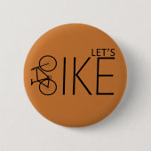 Motivierend Fahrradkurse Button (Vorderseite)