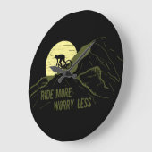 Motivierend Fahrradkurse Große Wanduhr (Winkel)